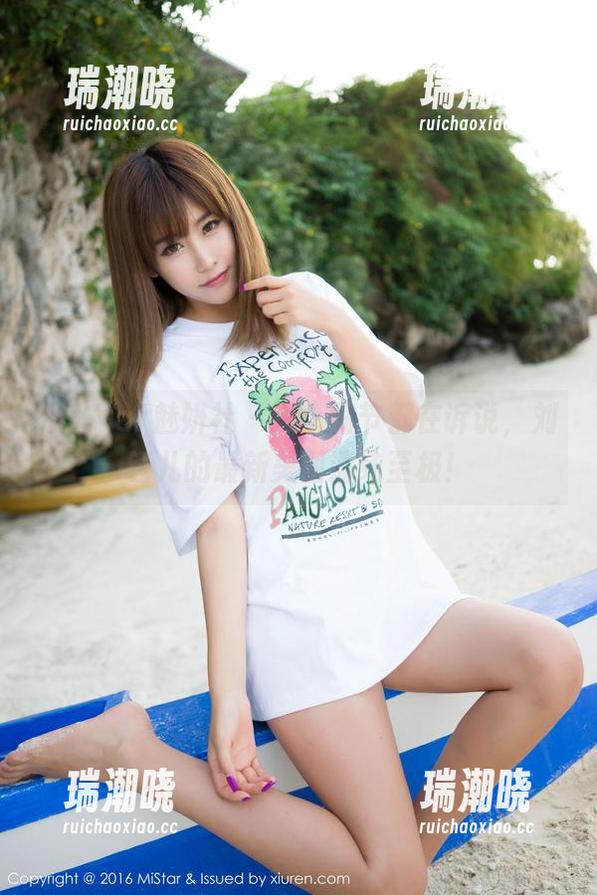 MiStar魅妍社 - 每个细节都在诉说，刘钰儿的最新美图清纯至极！