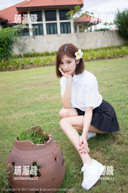 MiStar魅妍社-斯戴媛Amy MiStar魅妍社 - 突然觉得,有斯戴媛Amy在,灰丝的美图也变得不普通了!