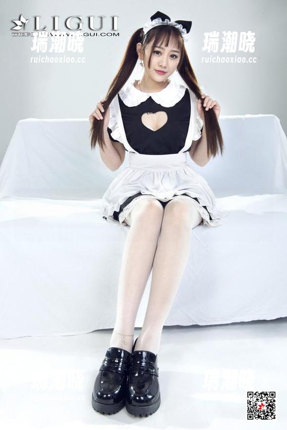 丽柜 - 小紫带来的黑色写真：暗黑风格、壁纸再见！