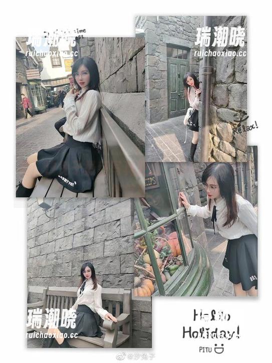 看！汐兔子最新写真更新，脚的美丽我没法抗拒！